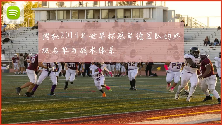 揭秘2014年世界杯冠军德国队的终极名单与战术体系