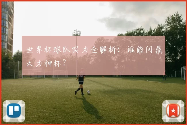 世界杯球队实力全解析：谁能问鼎大力神杯？