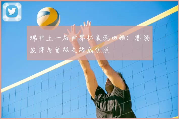 瑞典上一届世界杯表现回顾:赛场发挥与晋级之路成焦点